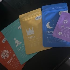THE GOOD PATCH patches. Set of 5.